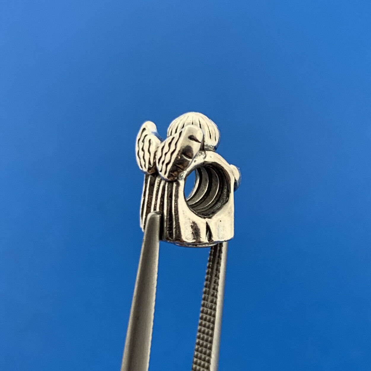 Authentic PANDORA Sterling Silver 925 Angel Of Hope Bead Charm 790337 Retired