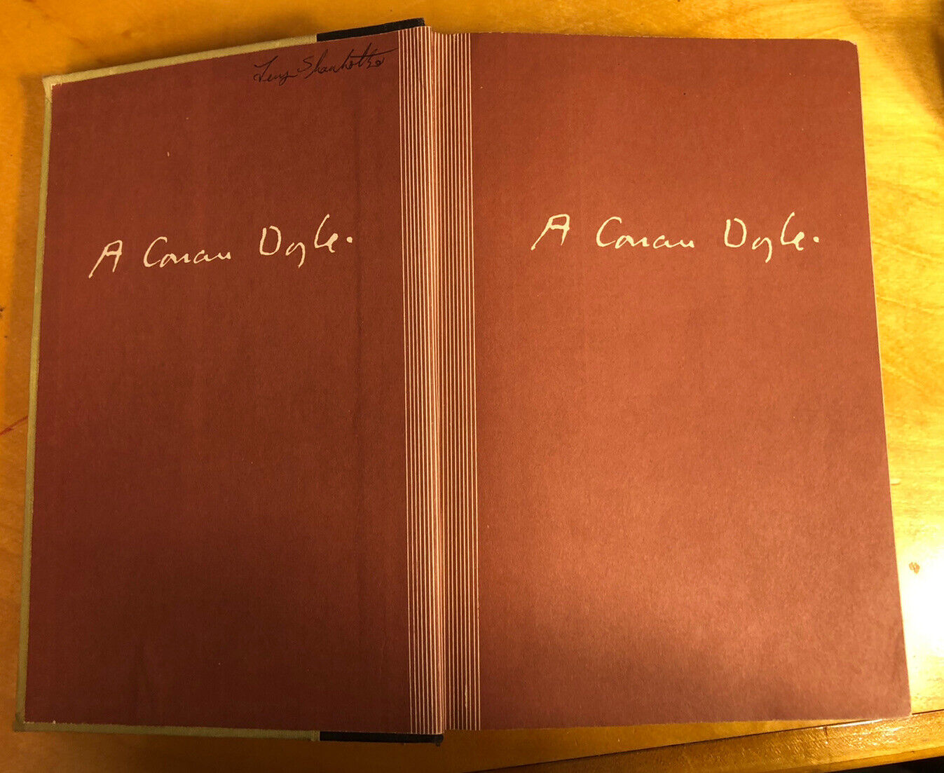 1925-1927 Antique Lot Of Two Hard Cover Books Mark Twain & A. Conan Doyle