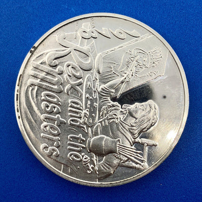 1978 Krewe of REX 999 Silver Mardi Gras Doubloon Rex And The Masters