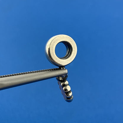 Authentic PANDORA Sterling Silver Young Love Pink Heart Charm #790471 Retired