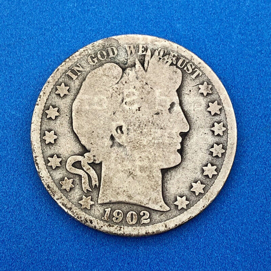 1902 O Silver Barber Half Dollar Better Key Date Rare Scarce New Orleans Coin