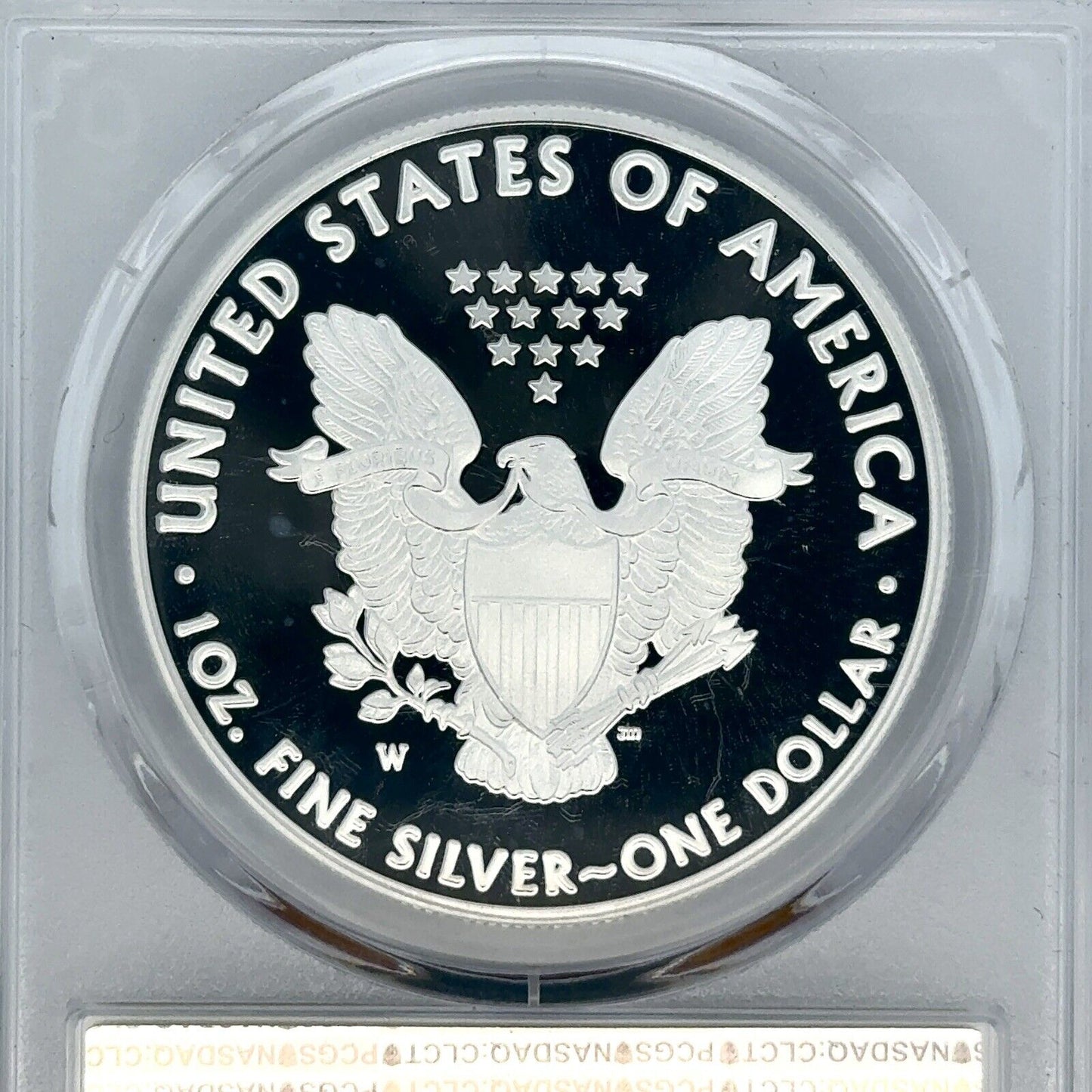 2020 W PROOF 1oz SILVER EAGLE WORLD WAR II V75 PRIVY PCGS PR69 DCAM Premier