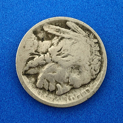 1914 S Indian Head Buffalo Nickel Better Key Scarce San Francisco Mint Coin