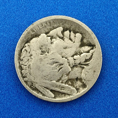 1914 S Indian Head Buffalo Nickel Better Key Scarce San Francisco Mint Coin