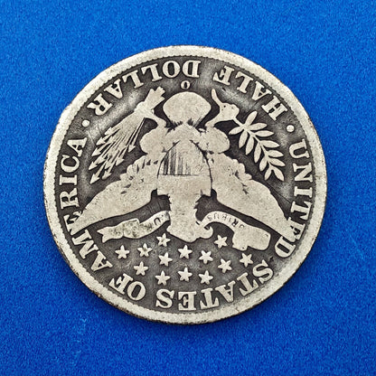 1909 O Silver Barber Half Dollar Better Key Date New Orleans Coin Rare Scarce
