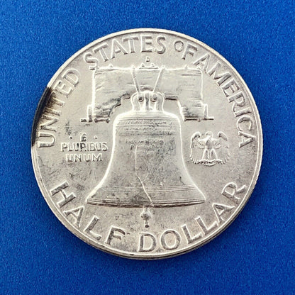 1948 D Franklin Silver Half Dollar Better Key First Year Series Denver Mint Coin
