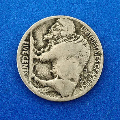 1914 S Indian Head Buffalo Nickel Better Key Scarce San Francisco Mint Coin