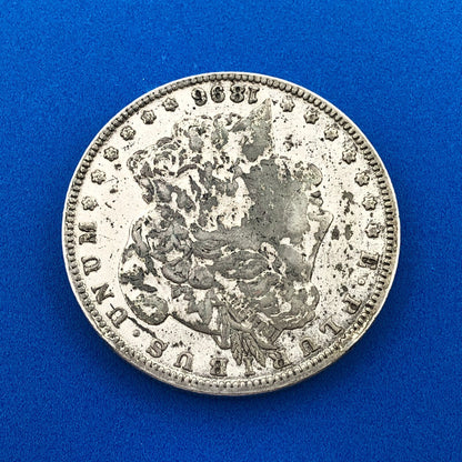 1896 O Morgan Silver Dollar $1 Better Key Rare New Orleans Mint Coin AU Details