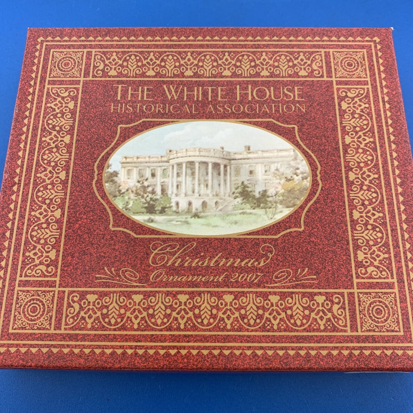 2007 White House Historical Association Grover Cleveland Era Christmas Ornament