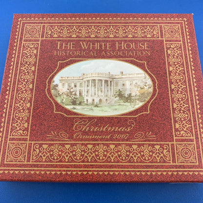2007 White House Historical Association Grover Cleveland Era Christmas Ornament