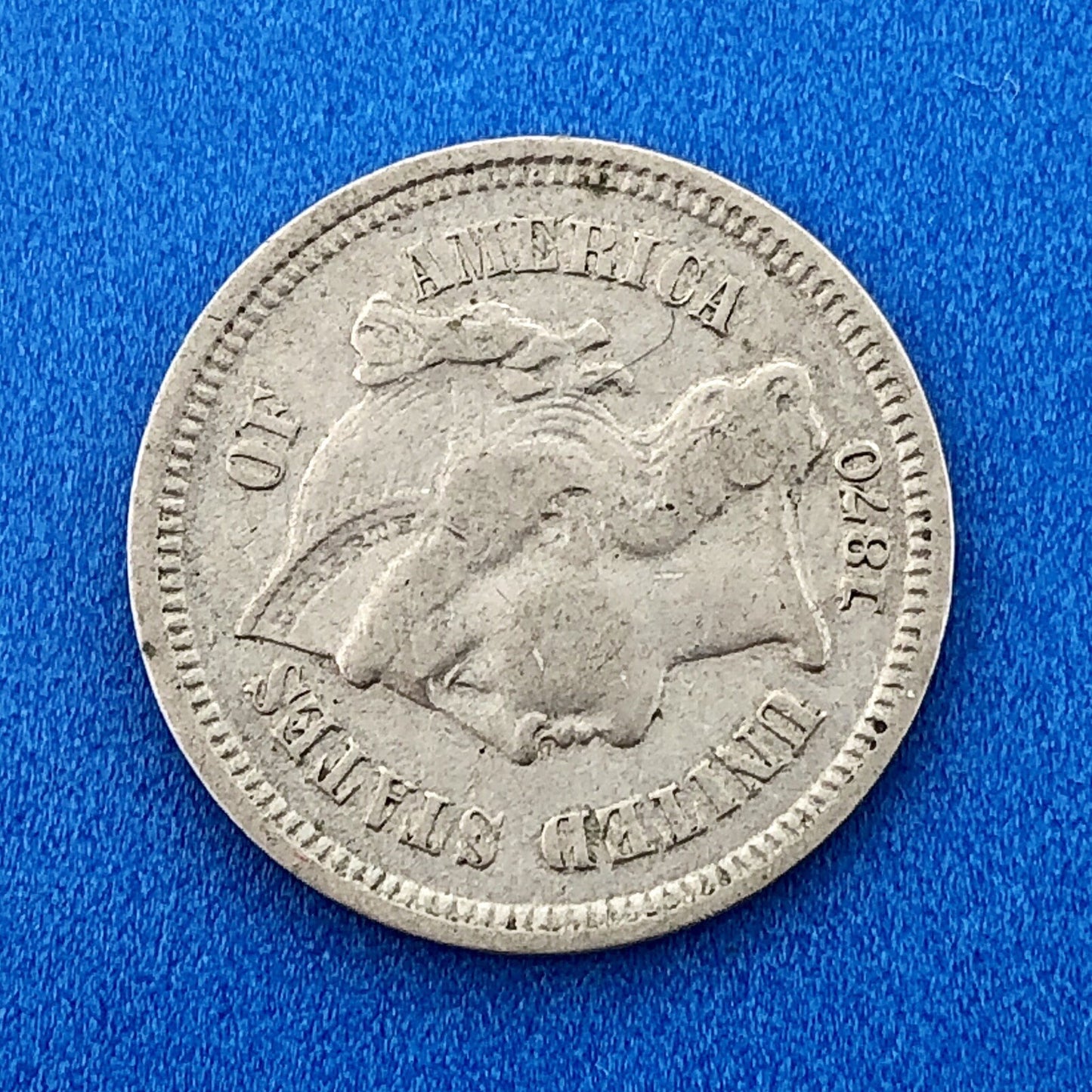 1870 P Nickel Three Cent Piece 3c Better Key Rare Scarce Philadelphia Coin