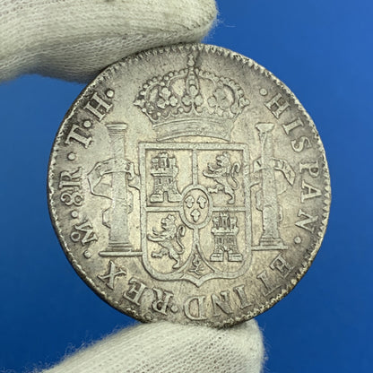 1809 Mo Mexico City 8 Reales Key Better Date .903 Silver Mexico Coin