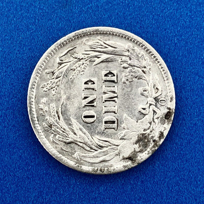 1906 O Barber Silver Dime $.10 Better Rare Scarce Key New Orleans Mint Coin