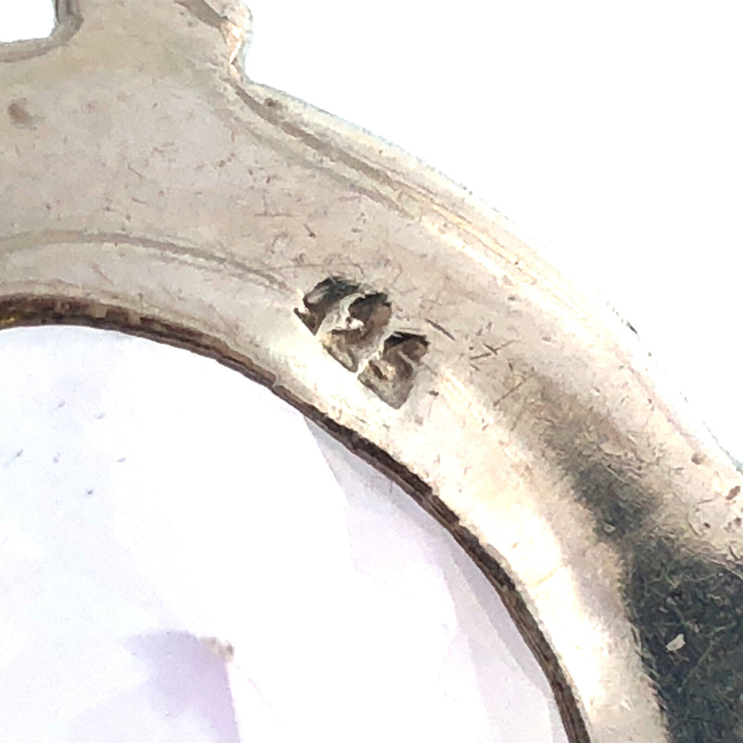 925 Sterling Silver Oval Cushion Cut Amethyst Statement Enhancer Pendant