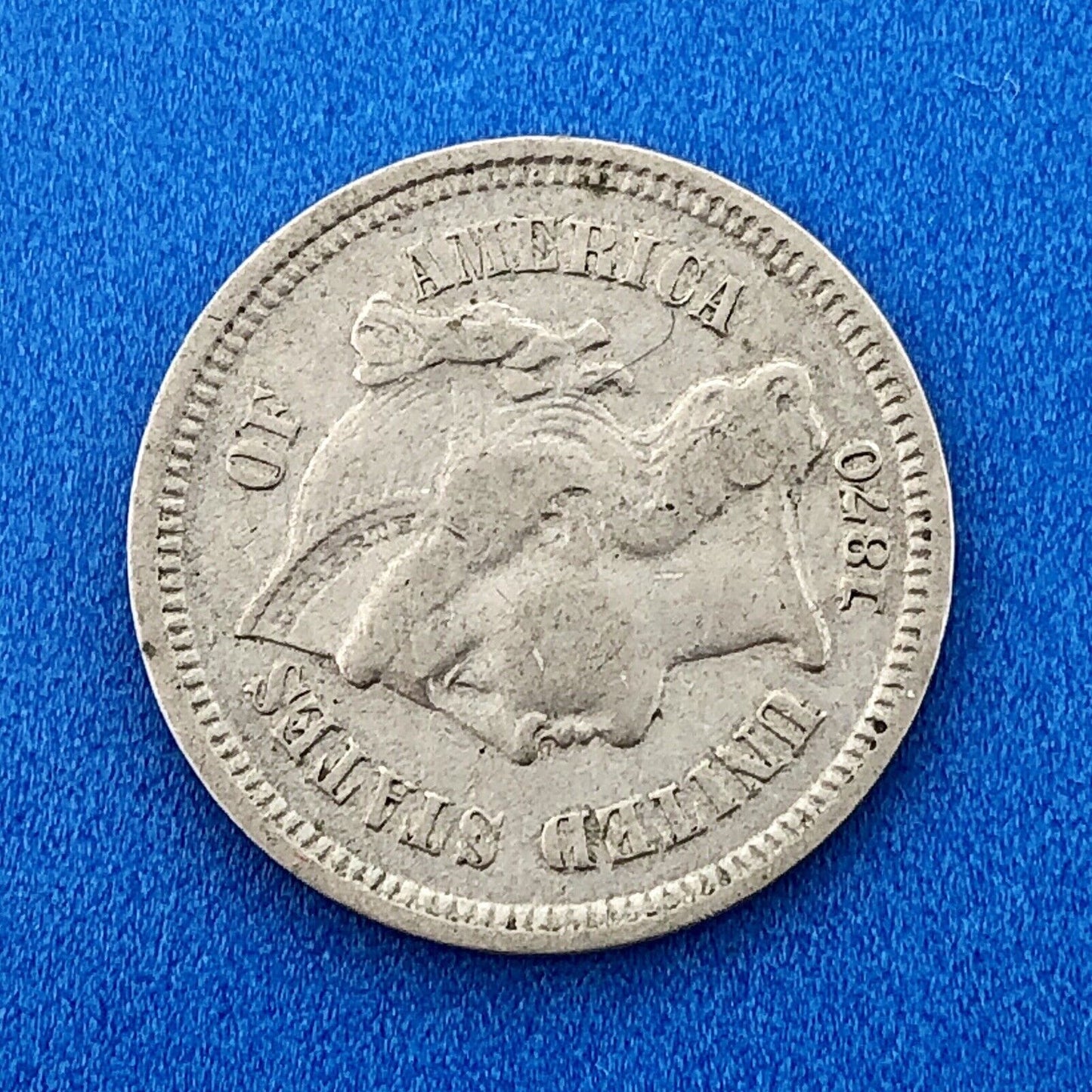 1870 P Nickel Three Cent Piece 3c Better Key Rare Scarce Philadelphia Coin