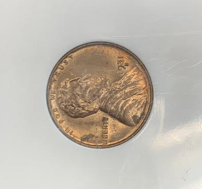 1931 S San Francisco 1c Lincoln Wheat Cent NGC MS64 RD Red Better Date Coin