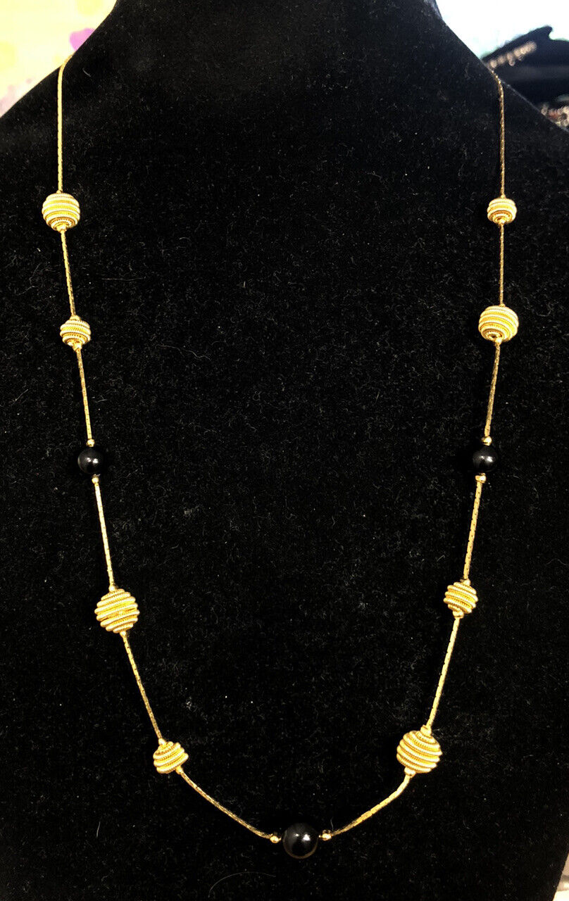 Estate Trifari Designer Beaded Modernist Swanky Lot Of 3 Layering Necklaces
