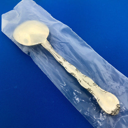 Sterling Silver Flatware Alvin French Scroll Cream Soup Spoon New