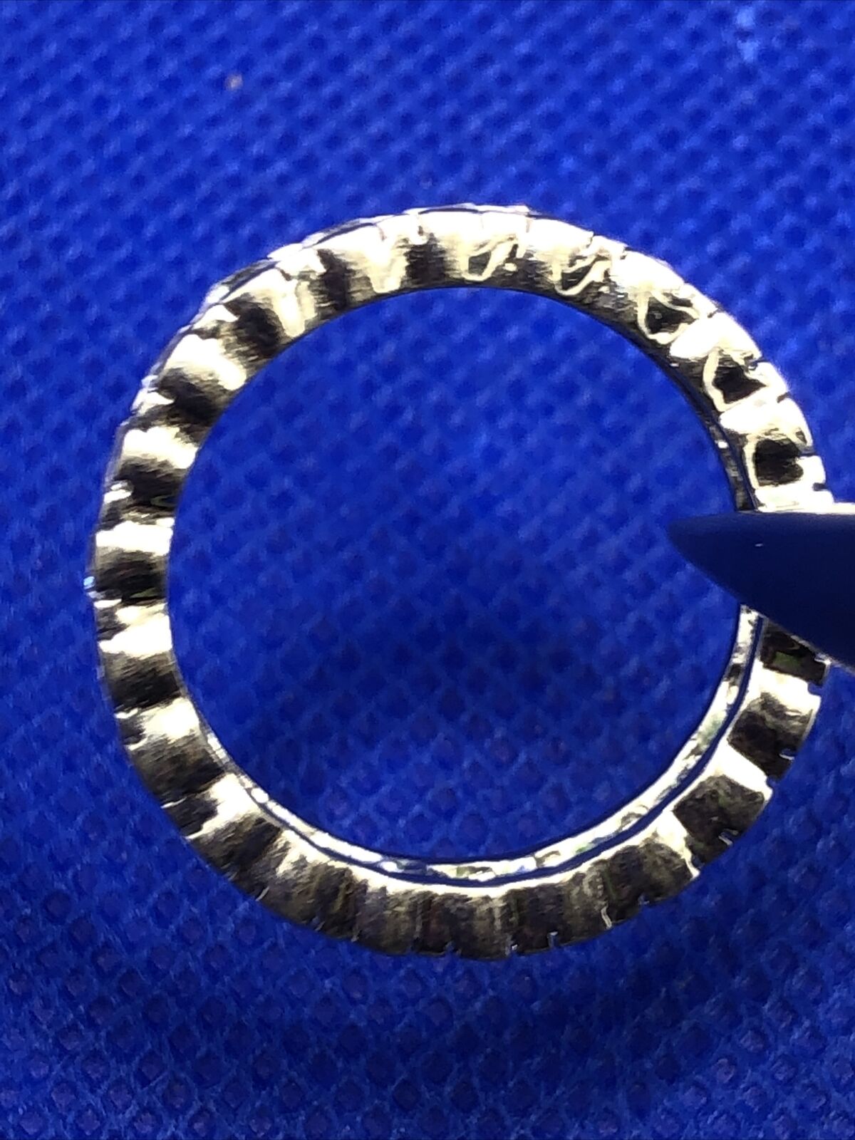 Cubic Zirconia 925 Sterling Silver Eternity Wedding Anniversary Band Ring