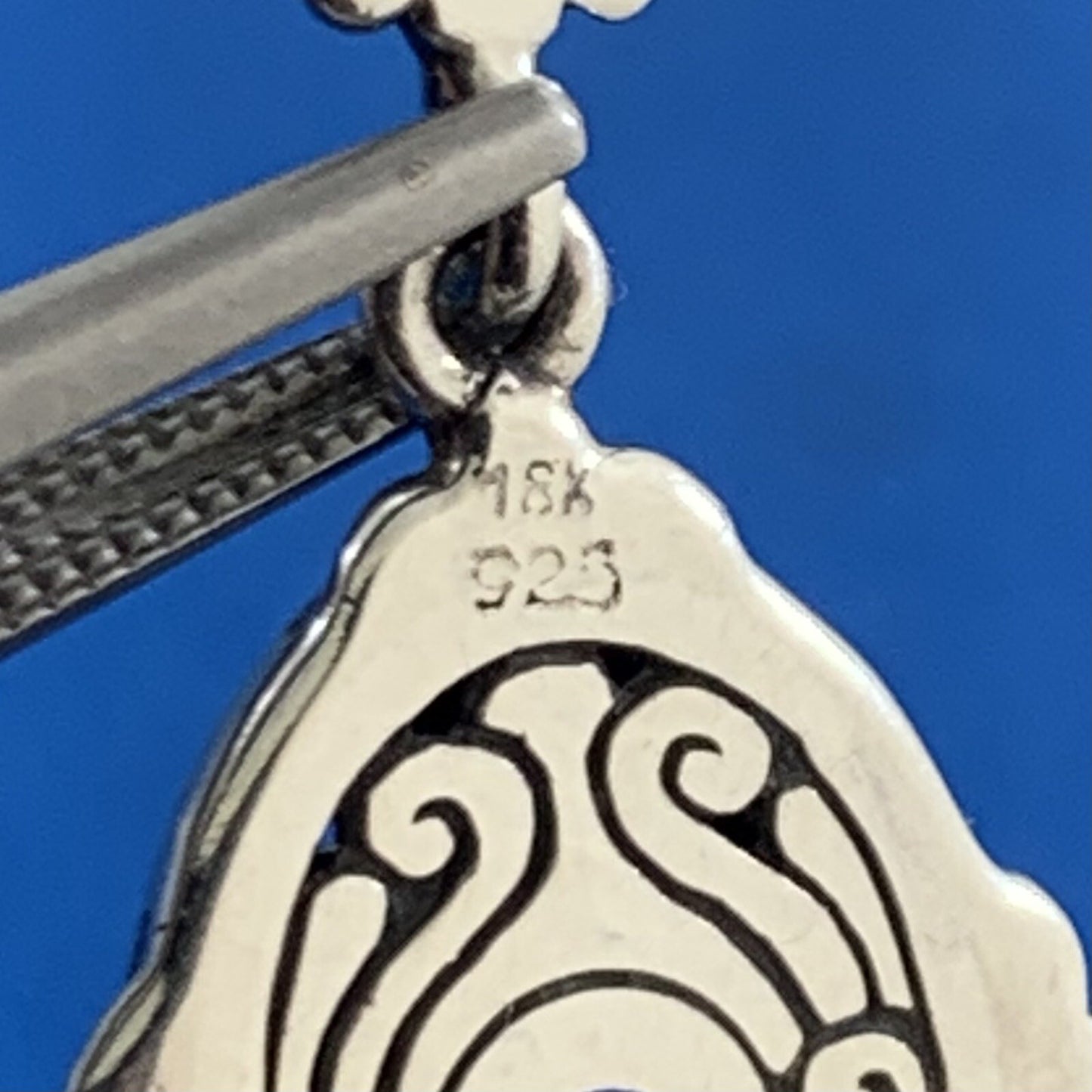 Designer 925 Sterling Silver 18K Yellow Gold Amethyst Drop Dangle Stud Earrings