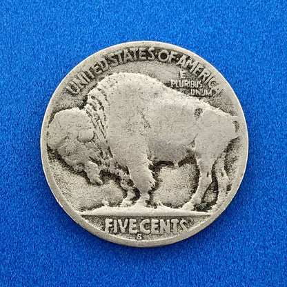 1919 S 1920 PDS Lot Of Four Indian Head Buffalo Nickels Better Semi Key Coins