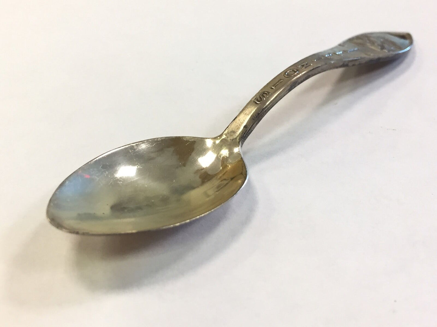 Sterling Silver 925 Illinois Eagle Souvenir Spoon