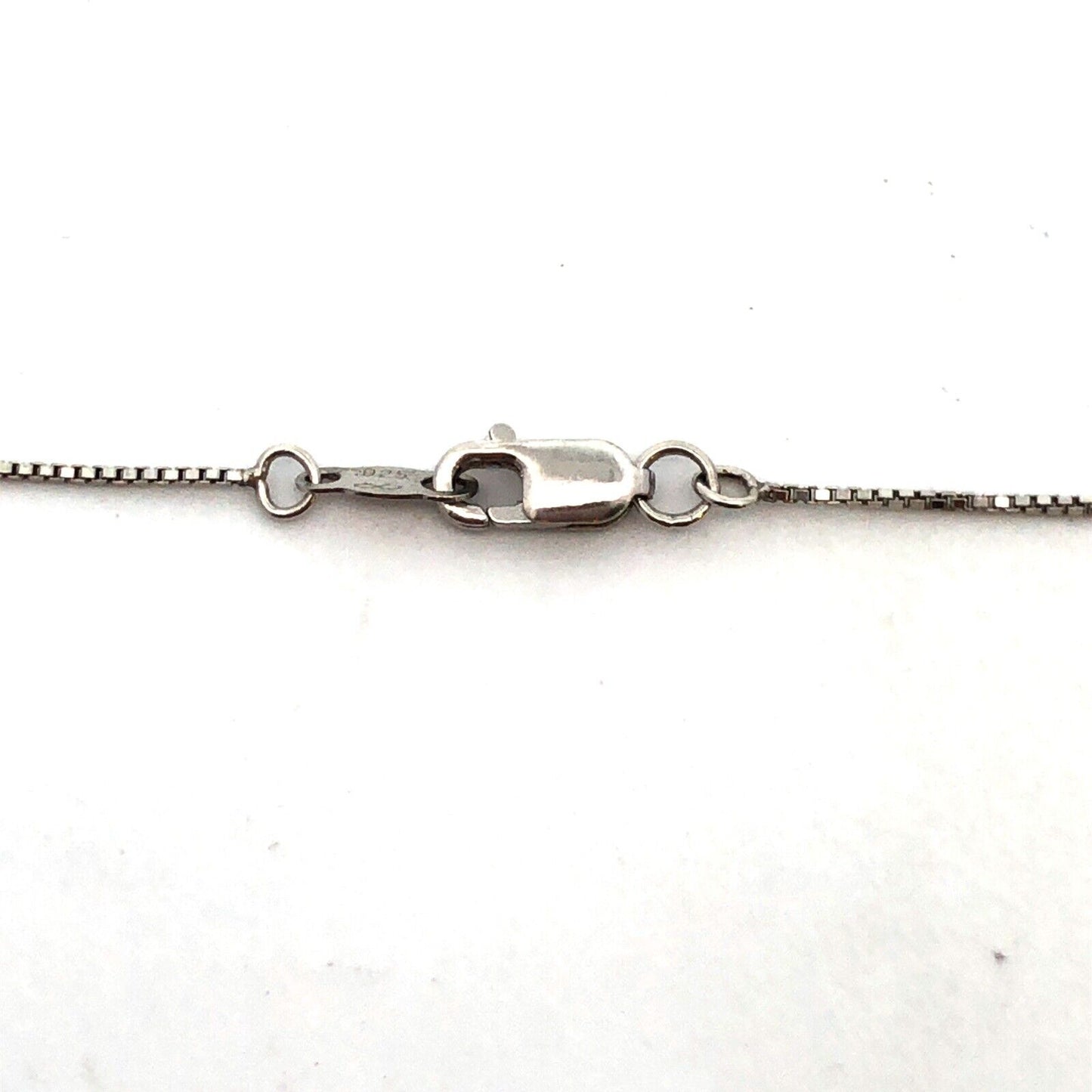 Designer 925 Sterling Silver Diamond and Blue Tourmaline Pendant Necklace