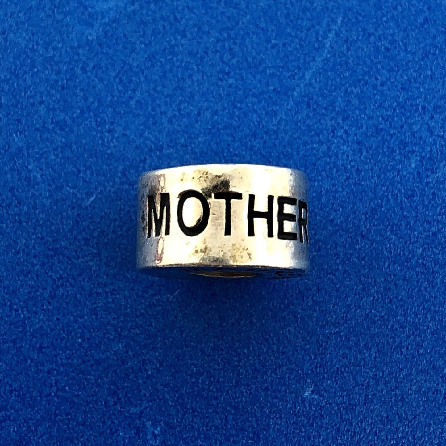 Authentic Chamilia Sterling Silver 925 Mother Madre Mere Bead Charm Retired