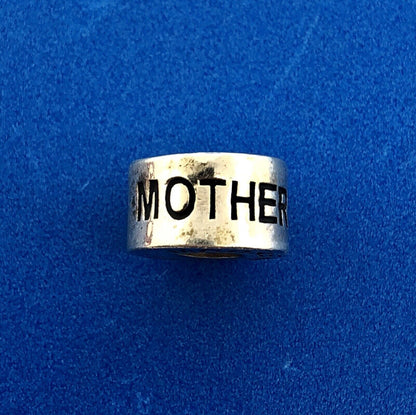 Authentic Chamilia Sterling Silver 925 Mother Madre Mere Bead Charm Retired