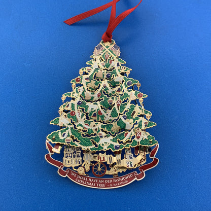 2008 White House Historical Association Harrison Era Tree Christmas Ornament