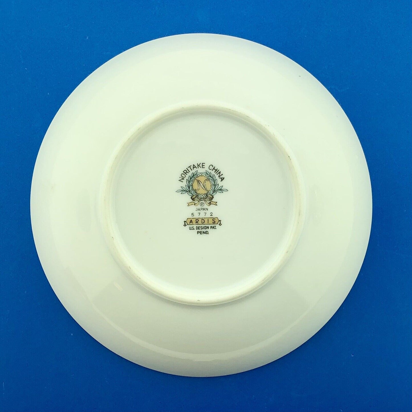 Retired Noritake Ardis China 5 1/2" Platinum Tab Fruit Dessert Bowl TWO Pc Set