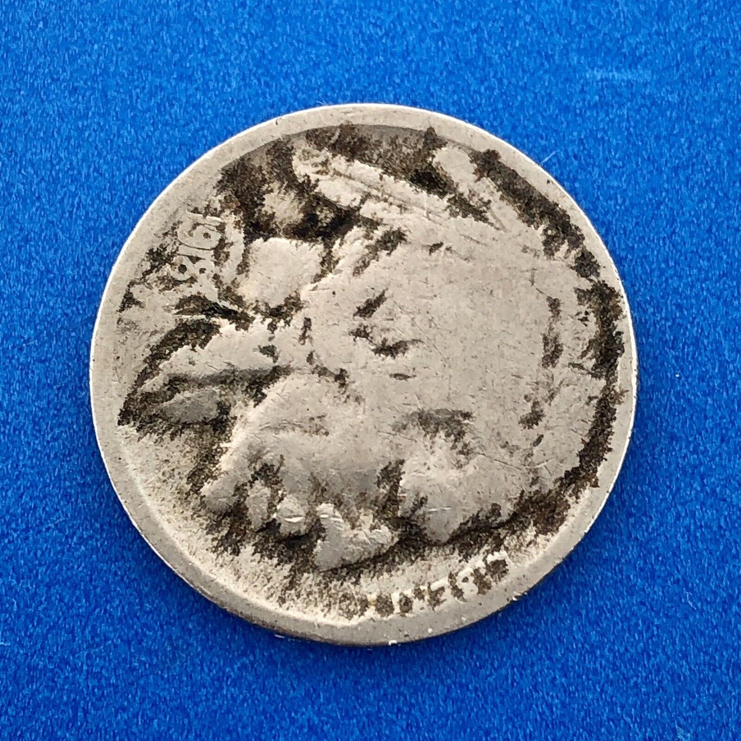 1918 S Indian Head Buffalo Nickel Better Key Scarce San Francisco Mint Coin