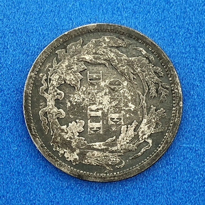 1876 P Seated Liberty Silver Dime 10c Better Key No Stars Philadelphia Coin