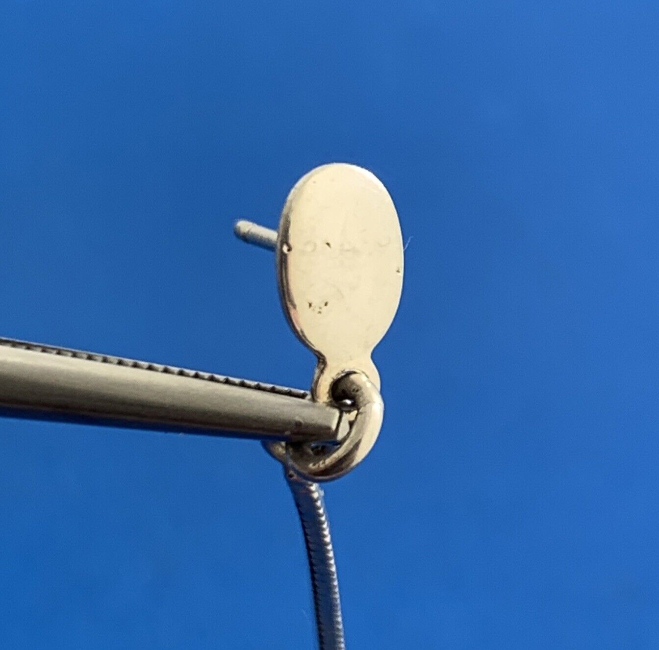 Italy Purple Amethyst 925 Sterling Silver Box Chain Dangle Stud Earrings