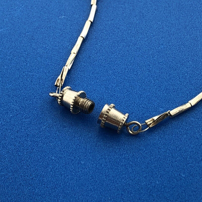 Stunning Sterling Silver 925 White Abalone Shell Twin Bird 6.75" Small Bracelet