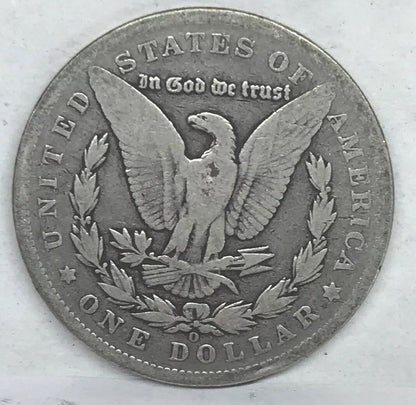 1886 O Morgan Silver Dollar Better Semi Key Date New Orleans Mint Coin #1