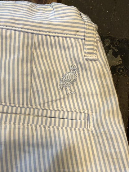 The Beaufort Bonnet Company 100% Cotton Blue White Striped Size 4T Boys Pants