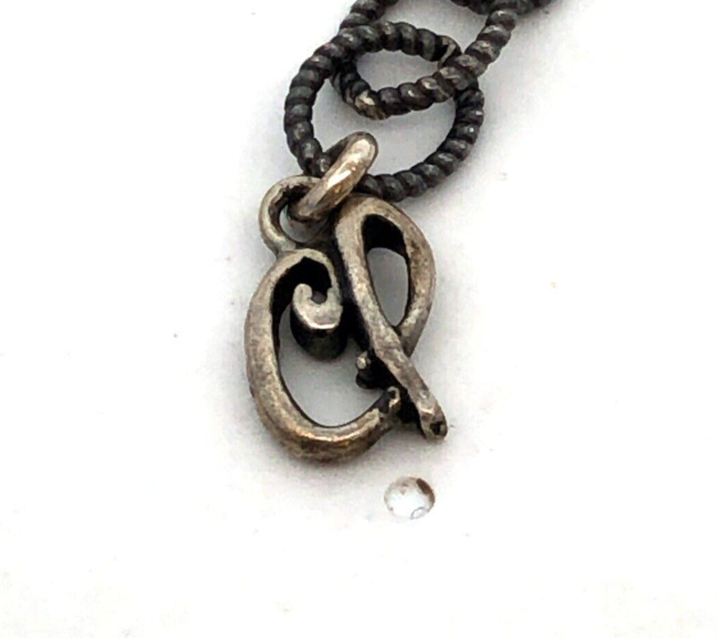 Carolyn Pollack 925 Sterling Silver Faceted Aventurine Bead Statement Necklace