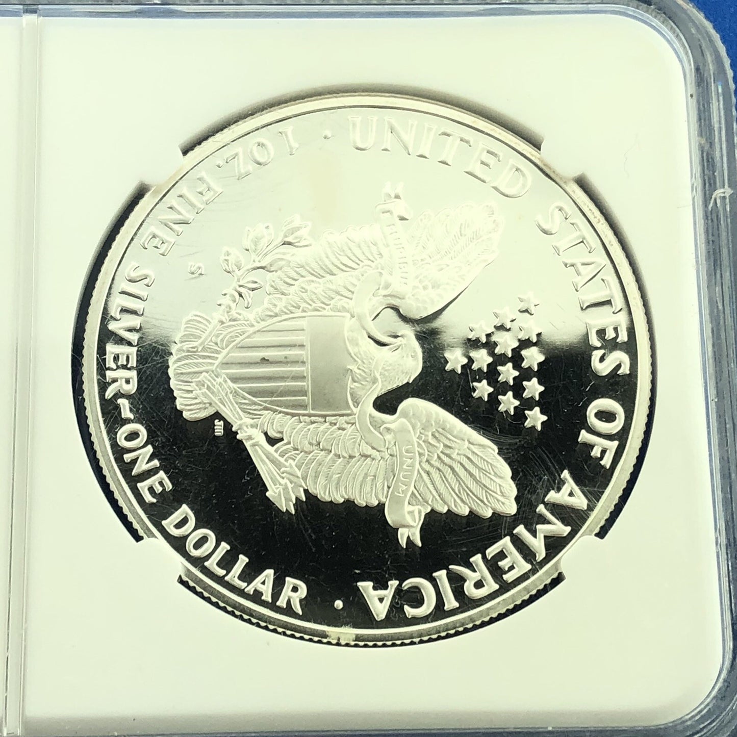 1989 S Proof American Silver Eagle 1 Oz 999 Fine Silver NGC PF69 Ultra Cameo