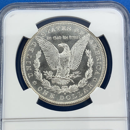 1881 S Morgan Silver Dollar Better Key San Francisco NGC MS66 High Grade Coin