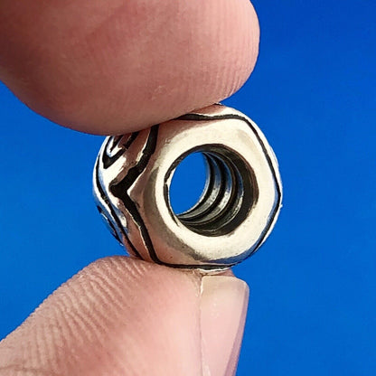 Authentic PANDORA 790228 Sterling Silver 925 Wind Scroll Retired Bead Charm