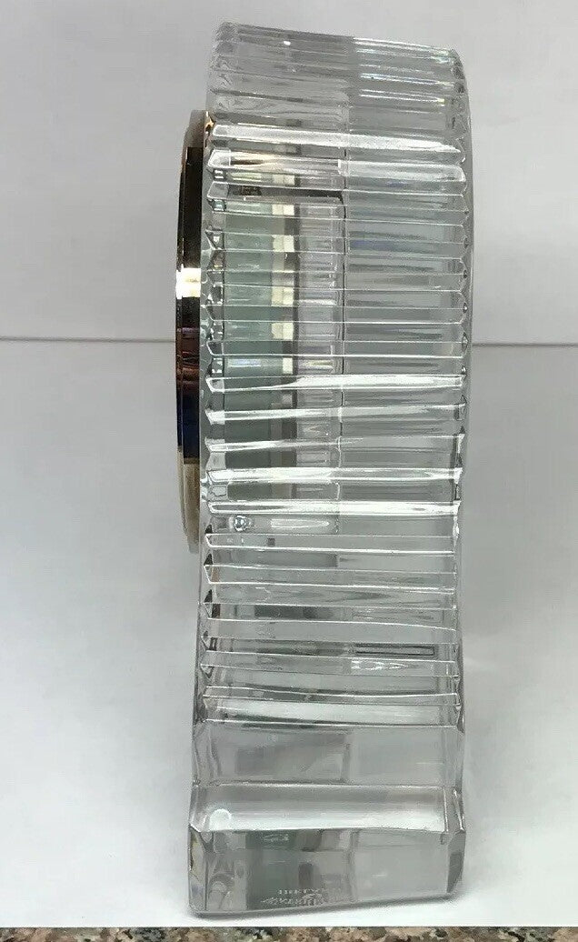 Waterford Ireland Crystal Mantle Desktop Clock