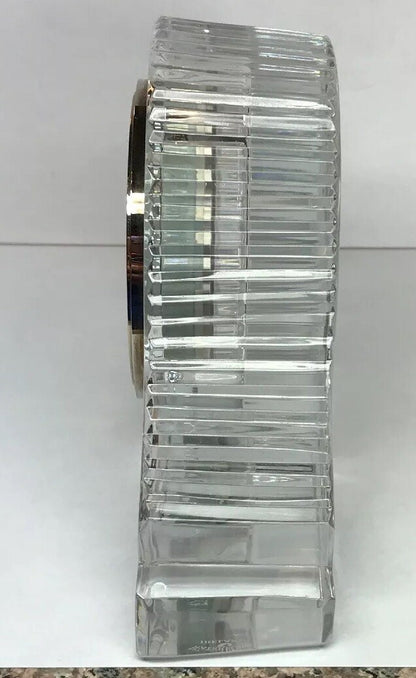 Waterford Ireland Crystal Mantle Desktop Clock