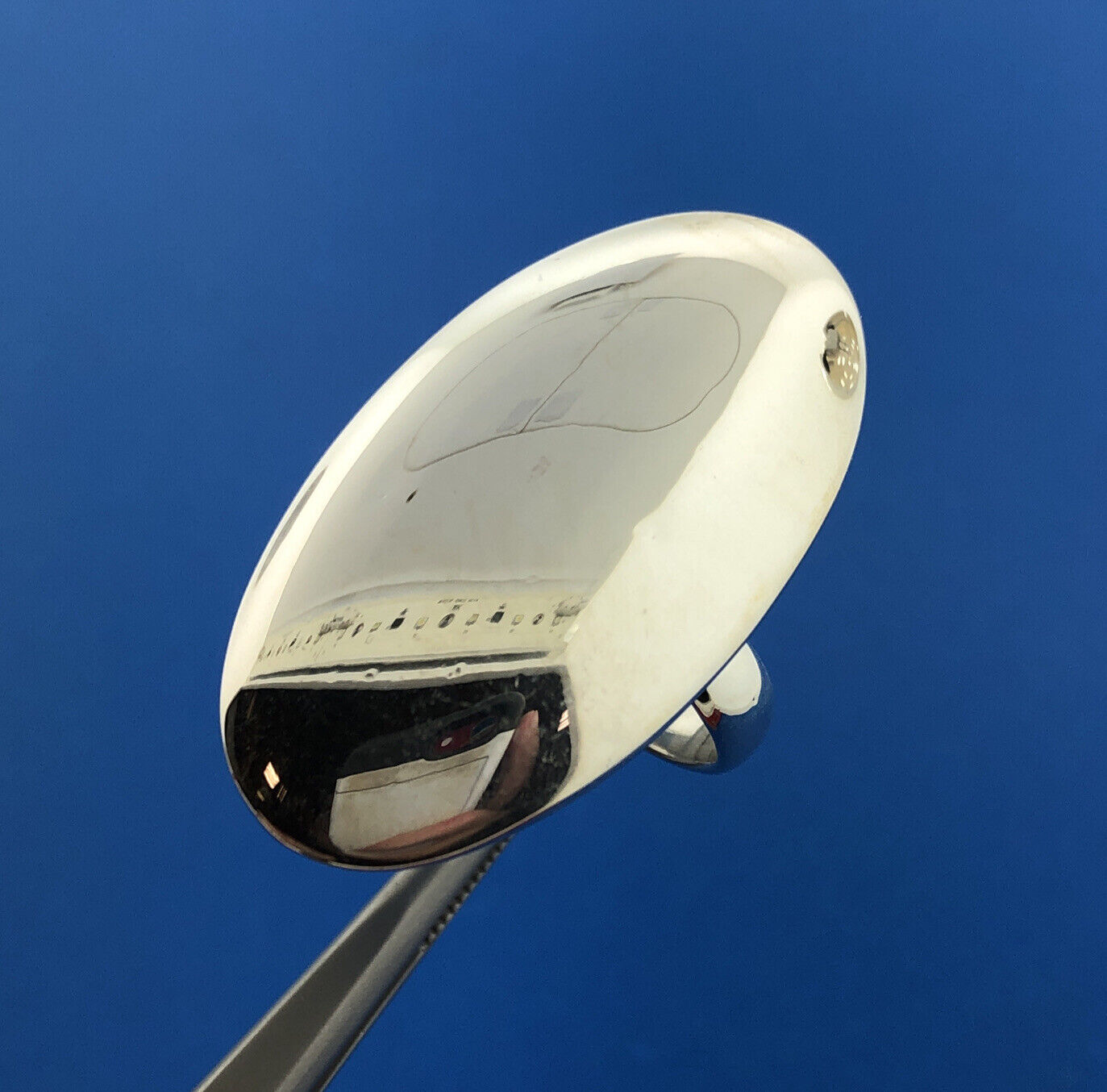 Stunning Sterling Silver 925 Smooth Oval Finger Ring Size 5.75