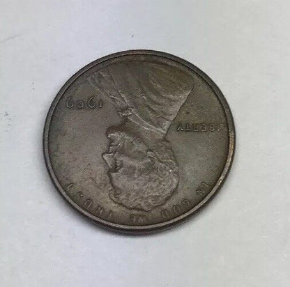 1909 VDB Lincoln Cent 1c Wheat Penny First Year of Series Key Philadelphia Coin