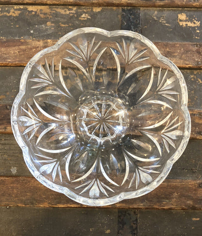 Marquis by Waterford 10 inch Canterbury Crystal Decorative Fruit Bowl