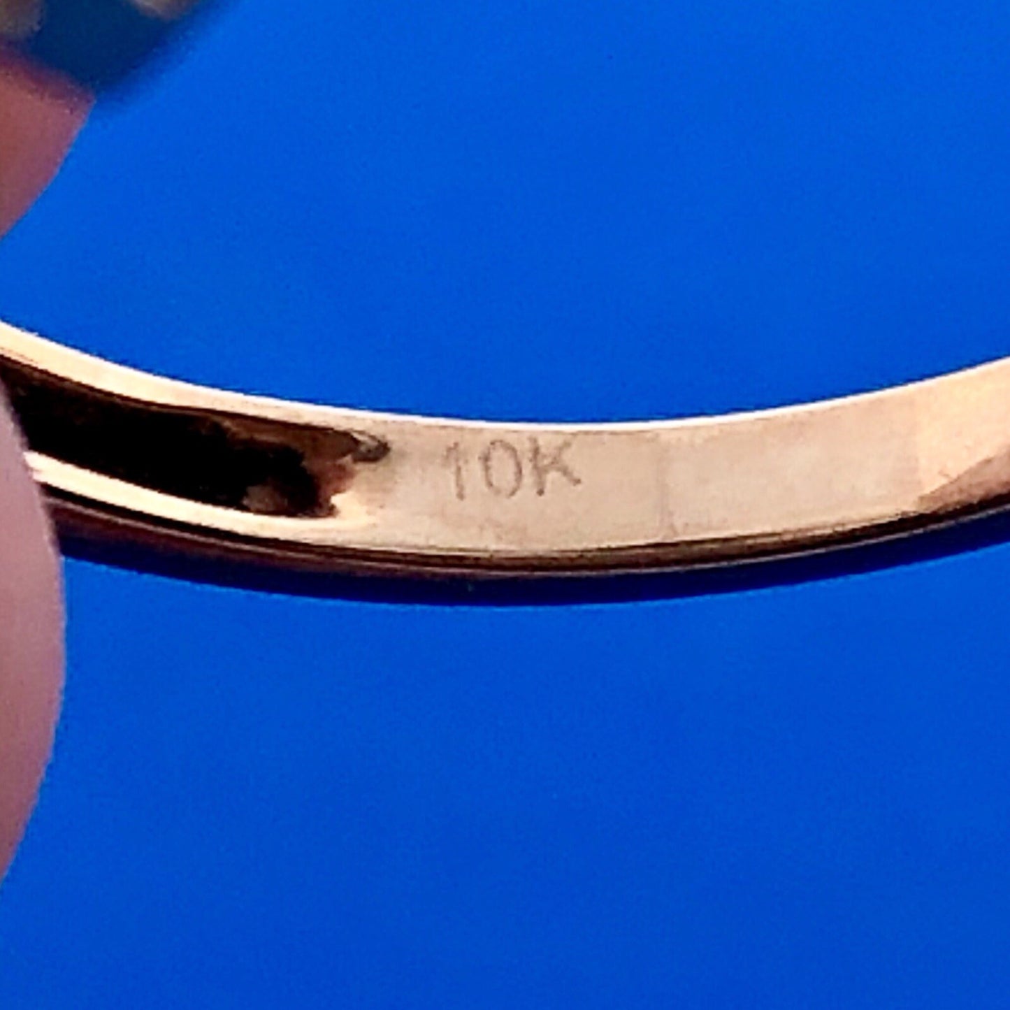 10k Rose Gold Mocha Diamond Ring with White Diamond Halo 9SQ