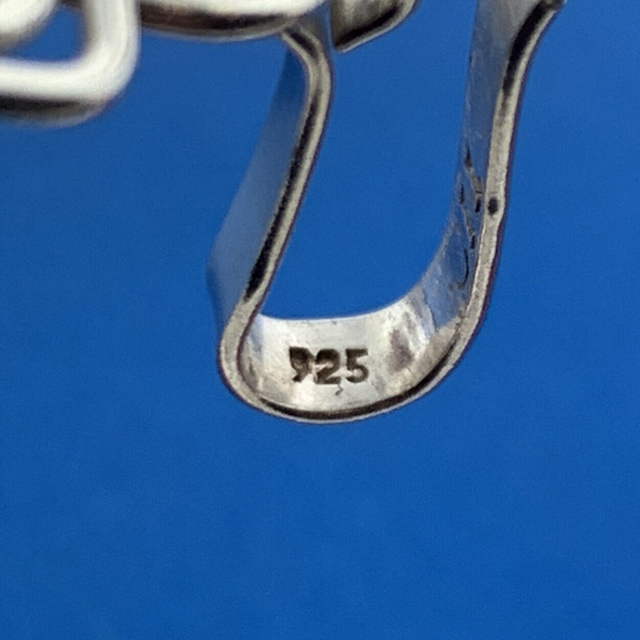 CII Mexico 925 Sterling Silver Modernist Crop Circle Station Statement Necklace