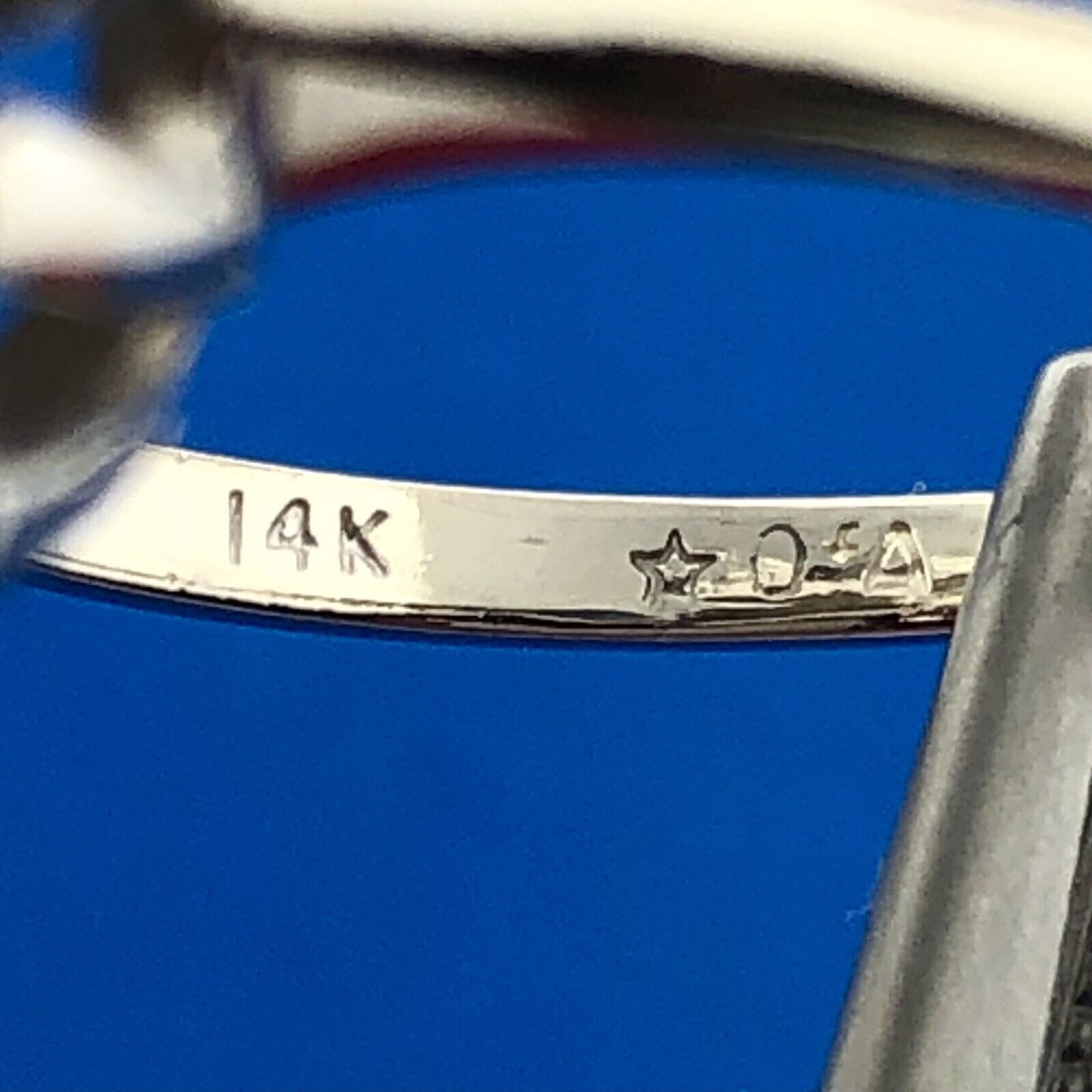 Gorgeous 14k White Gold Round Cut Diamond Blooming Tower Cluster Ring Size 7.5