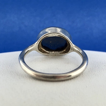 Designer Sterling Silver 925 Oval Smoky Quartz Topaz Fashion Ring